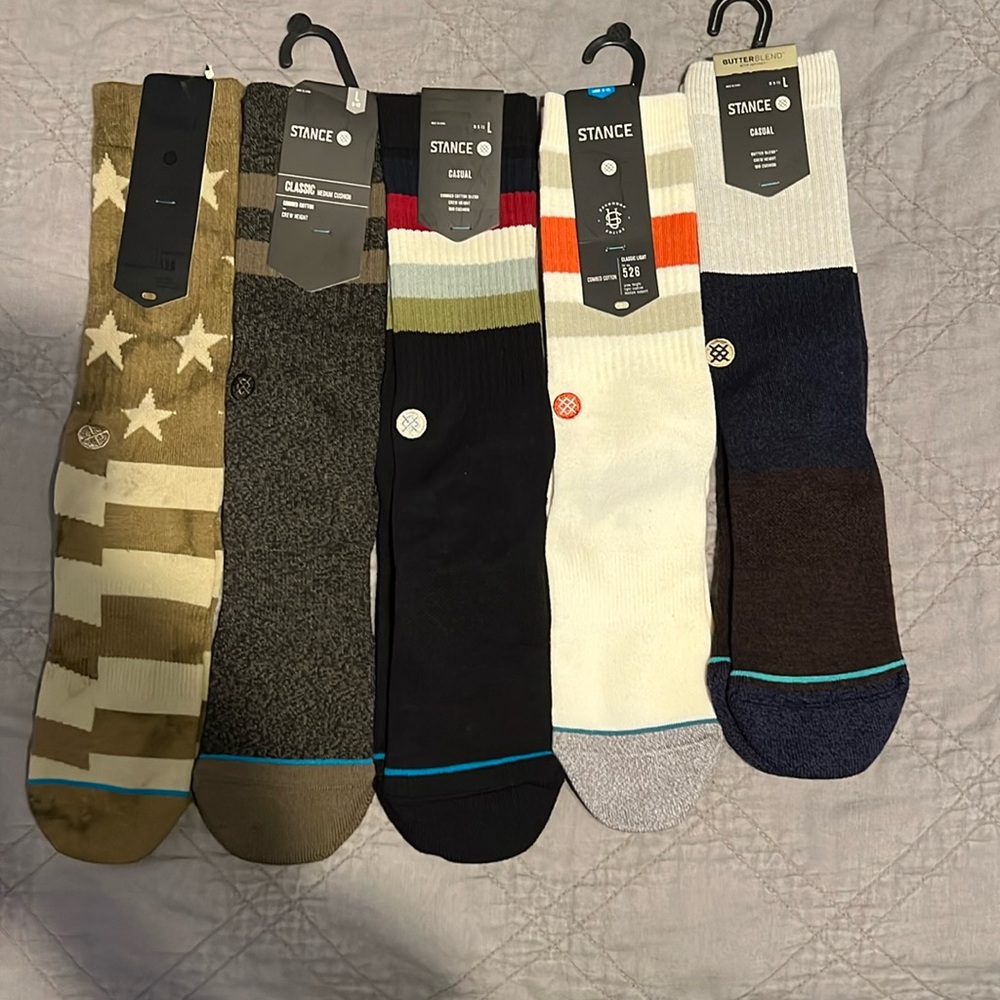 Stance socks: Bundle of 5 Pairs